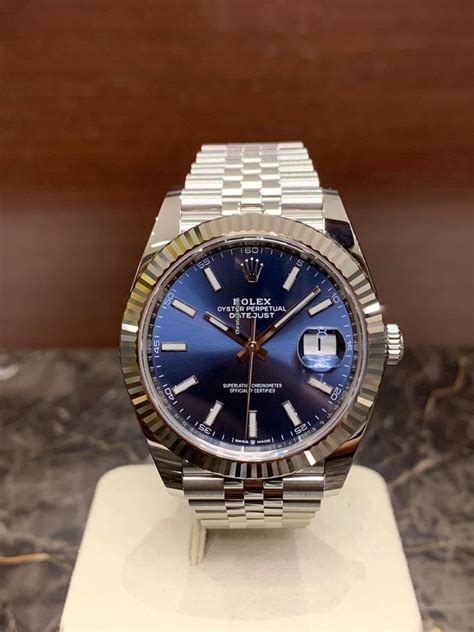 rolex datejust 41 blau kaufen|rolex datejust 41 specifications.